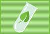 An illustration of a leaf in a test tube
