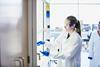 Woman in lab