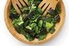 Mustard leaf salad