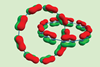 An image showing the bonding pattern of [2]catenane