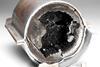 A photo of part of a car exhaust system
