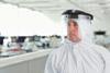 man in PPE