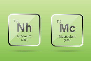 An image of Nihonium and Moscovium