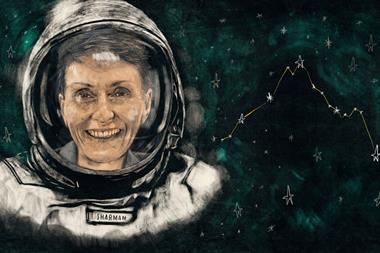 Helen Sharman portrait illustration