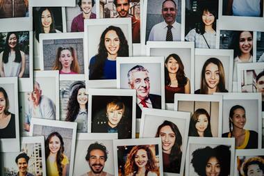 Lots of photos of different faces