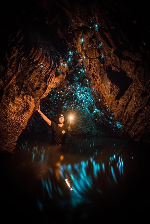 Waitomo Glowworm Caves, Waikato, New Zealand 